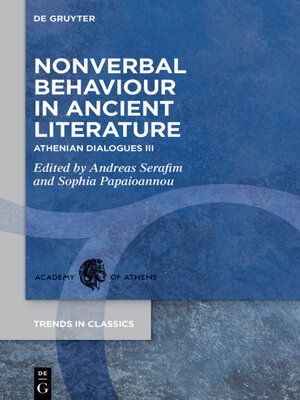cover image of Nonverbal Behaviour in Ancient Literature